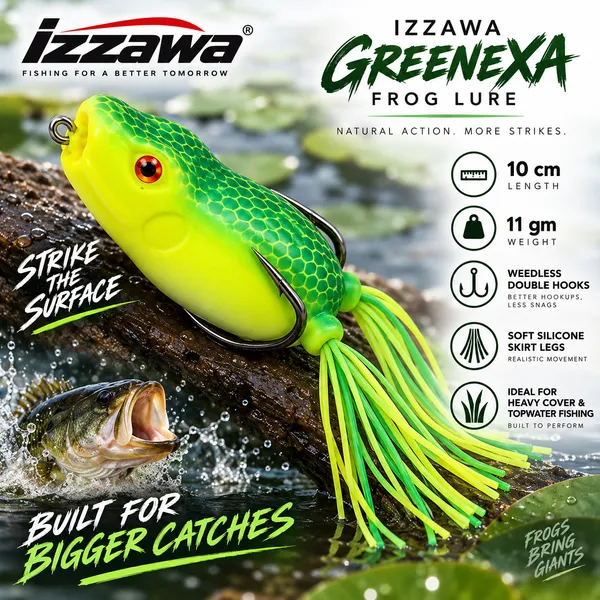Izzawa_Greenexa_Frog_Lure_10cm_11g_—_Greenexa