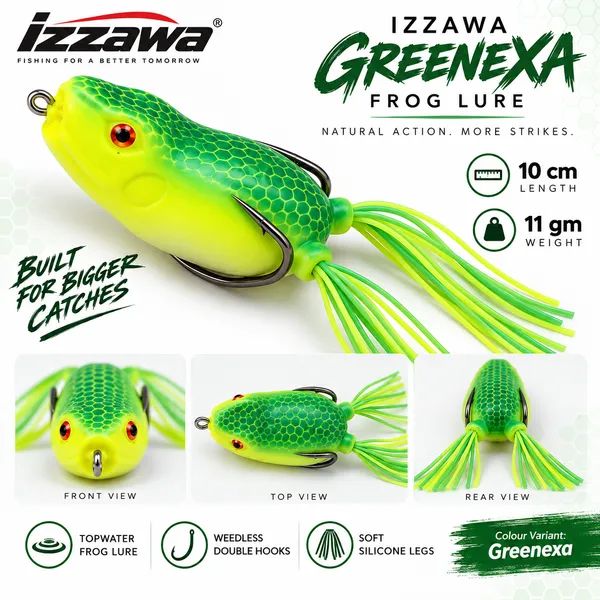 Izzawa_Greenexa_Frog_Lure_10cm_11g_—_Greenexa