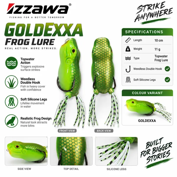 Izzawa_Goldexxa_Frog_Lure_10cm_11g_—_Goldexxa