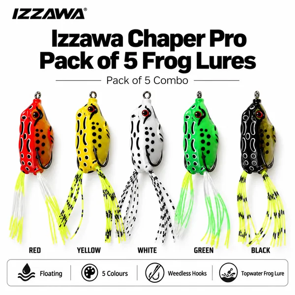 Izzawa_Chaper_Pro_Pack_of_5_Frog_Lures