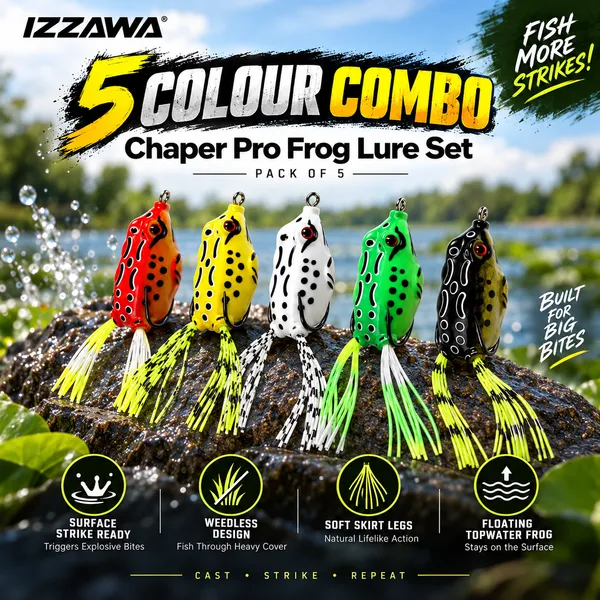 Izzawa_Chaper_Pro_Pack_of_5_Frog_Lures