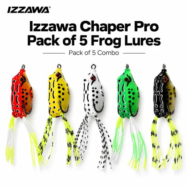 Izzawa_Chaper_Pro_Pack_of_5_Frog_Lures