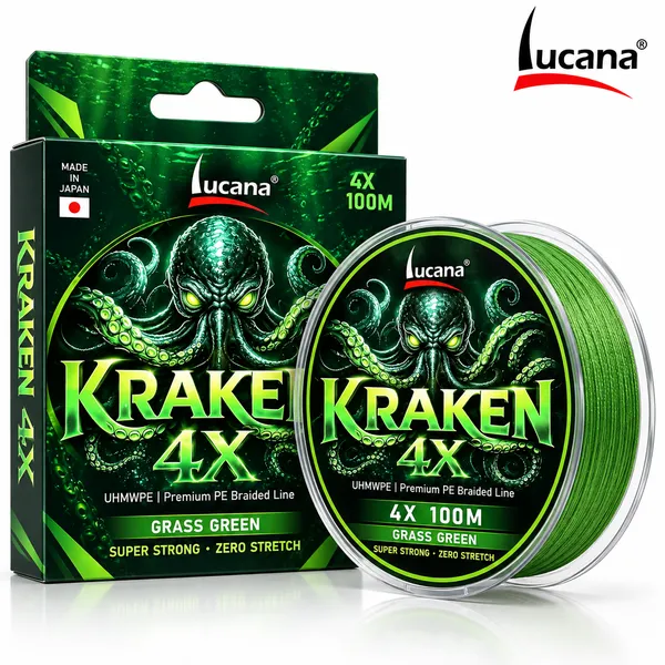 Lucana_Kraken_4X_Braided_Line_100m_-_Grass_Green