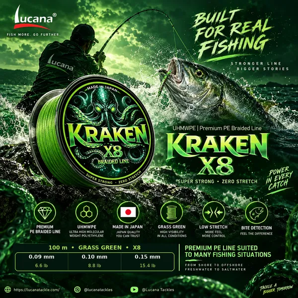 Lucana_Kraken_8X_Braided_Line_100m_-_Grass_Green