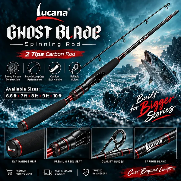 Lucana_Ghost_Blade_2-Tip_Carbon_Spinning_Rod_–_6_ft_6_in_/_7_ft_/_8_ft_/_9_ft_/_10_ft