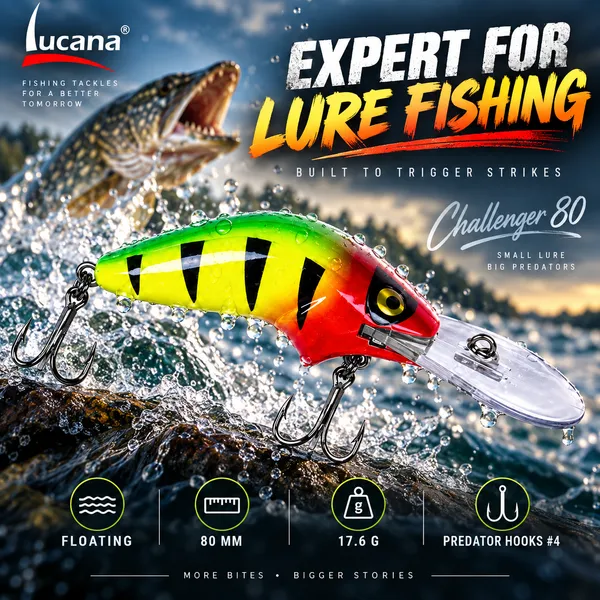 Lucana_Challenger_80_Floating_Crankbait_–_80_mm,_17.6_g_—_Green_Fluro