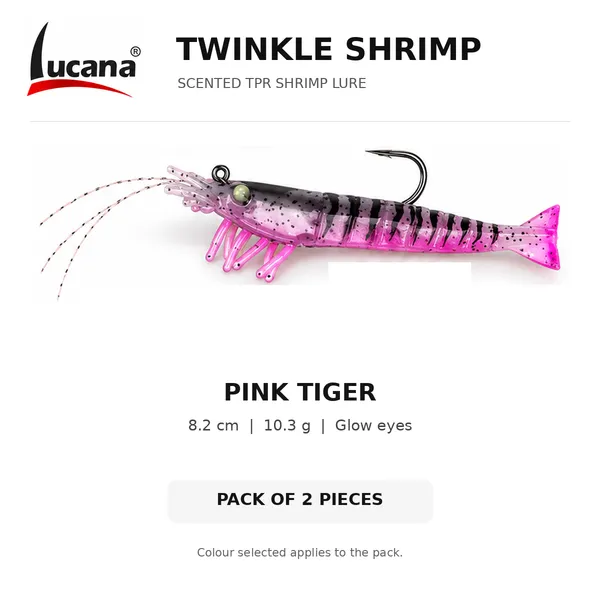 Lucana_Twinkle_Shrimp_Scented_TPR_Lure_–_8.2_cm,_10.3_g_(Pack_of_2)_—_Fire_Tiger