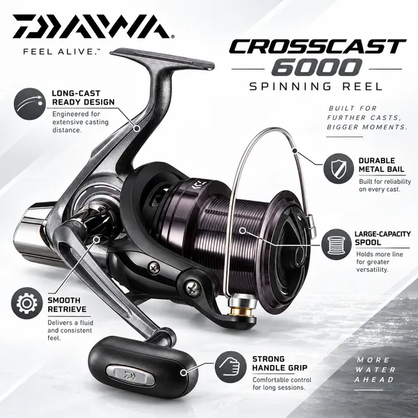 Daiwa_Crosscast_6000_Spinning_Reel
