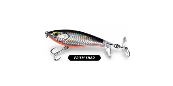 Lucana_Prop_Pencil_Top_Water_Lure_–_110mm_17g_—_Red_Head_Milk
