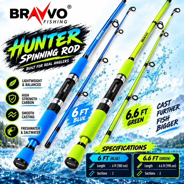 Bravvo_Hunter_Spinning_Fishing_Rod_–_6_Ft_/_6.6_Ft