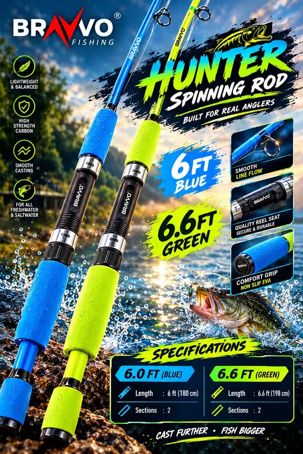 Bravvo_Hunter_Spinning_Fishing_Rod_–_6_Ft_/_6.6_Ft