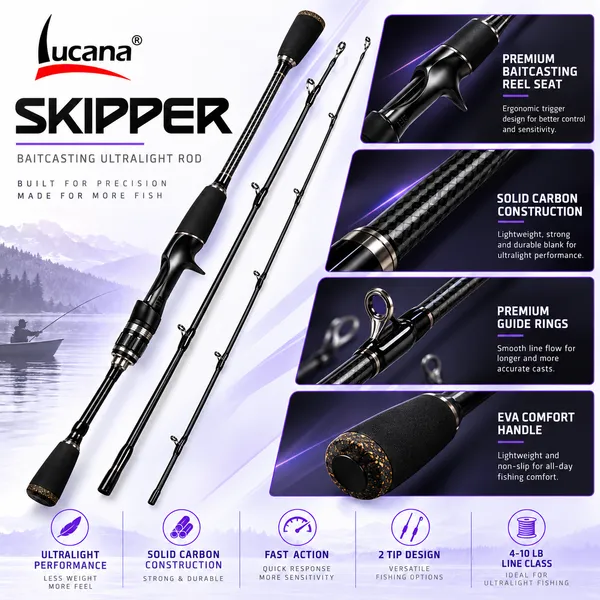 Lucana_Skipper_Baitcasting_Ultralight_Rod_–_6_Ft_(S168BC)