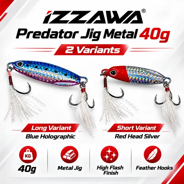 IZZAWA_Predator_Jig_Metal_40g_–_Short_/_Long_—_Red_Head