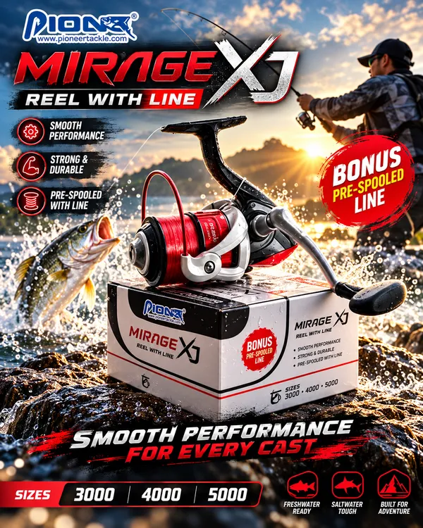 Pioneer_Mirage_XJ_Spinning_Reel_–_Pre-Spooled_Line_|_3000_/_4000_/_5000