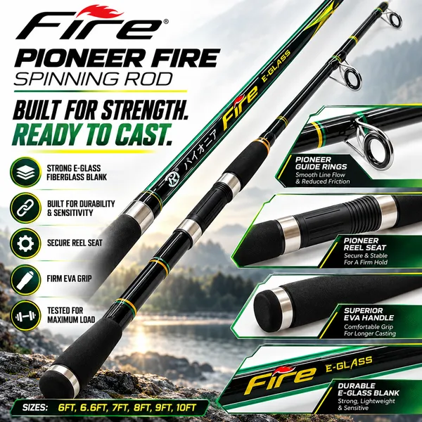 Pioneer_Fire_E-Glass_Spinning_Rod_–_6_Ft_/_6.6_Ft_/_9_Ft_/_10_Ft
