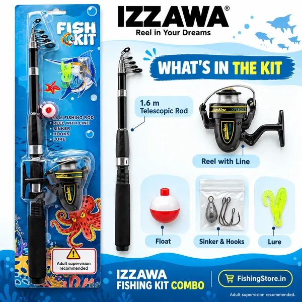 IZZAWA_Fishing_Kit_Combo_Set_1.6m_for_Kids