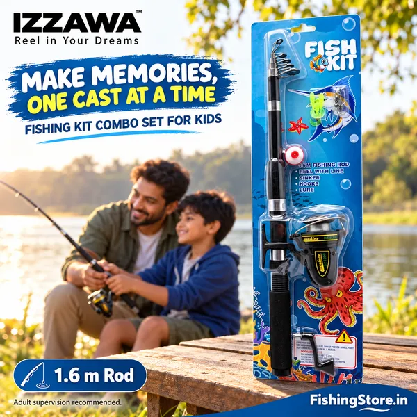 IZZAWA_Fishing_Kit_Combo_Set_1.6m_for_Kids
