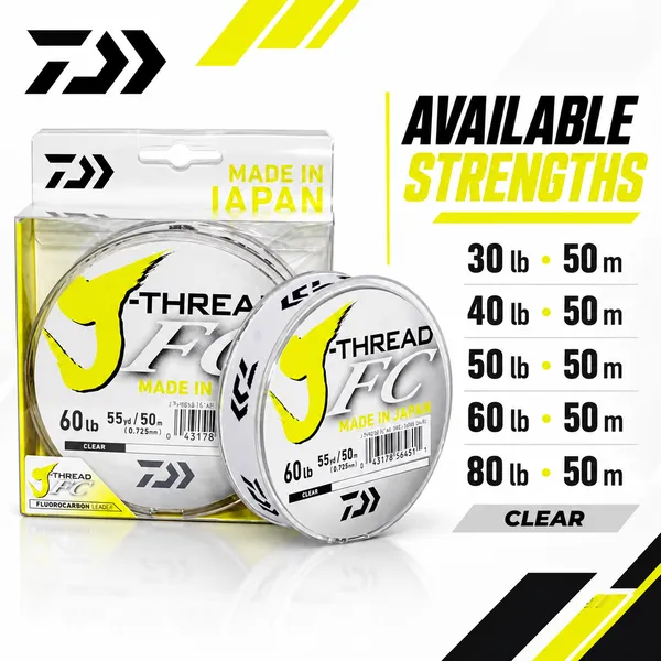 Daiwa_J-Thread_FC_Fluorocarbon_Leader_Line_50m