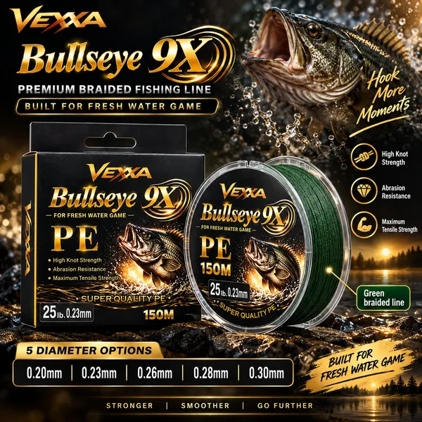 Vexxa_Bullseye_9X_PE_Braided_Line_–_150m_Green_Fishing_Line
