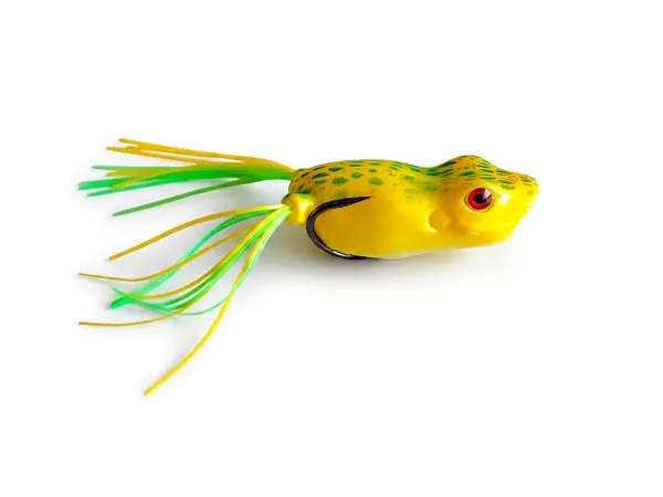 IZZAWA_Mouth_Frog_Lure_Yellow_6.5cm_12.5g_–_Snakehead_Murrel_Bass