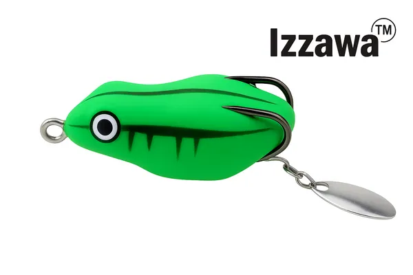 IZZAWA_Frog_Lure_4.5cm_8.5g_–_Snakehead_Murrel_Topwater_Bait