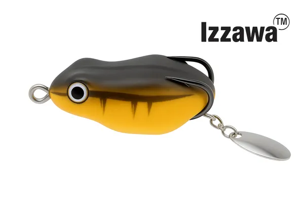 IZZAWA_Frog_Lure_4.5cm_8.5g_–_Snakehead_Murrel_Topwater_Bait
