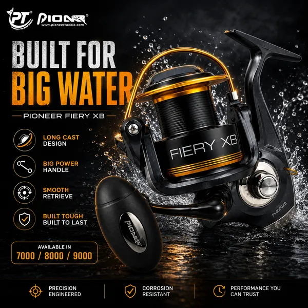 Pioneer_Fiery_XB_Spinning_Fishing_Reel