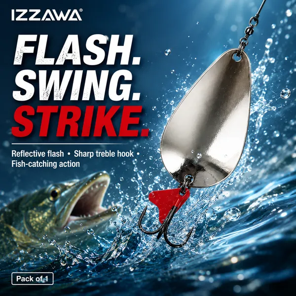 IZZAWA_Spoon_Lure_|_Pack_of_1