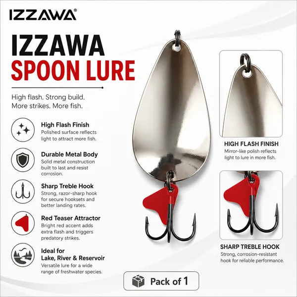 IZZAWA_Spoon_Lure_|_Pack_of_1