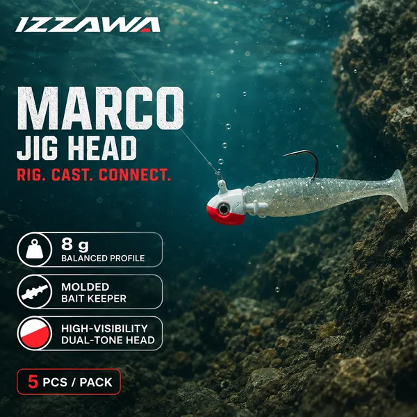 IZZAWA_Marco_Jig_Head_8_g_-_Pack_of_5_with_Storage_Box
