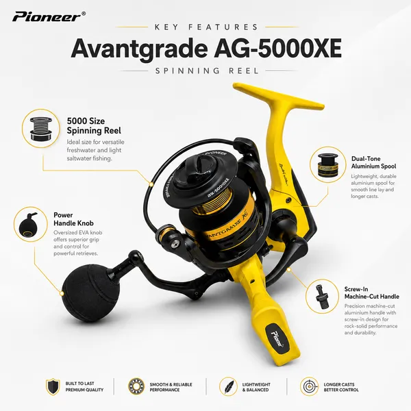 Pioneer_Avantgrade_AG-5000XE_Spinning_Reel