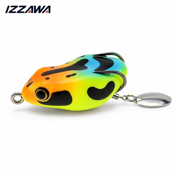 IZZAWA_Messia_Frog_Lure_45mm_8.5g_-_Red_Crackle_|_Pack_of_1