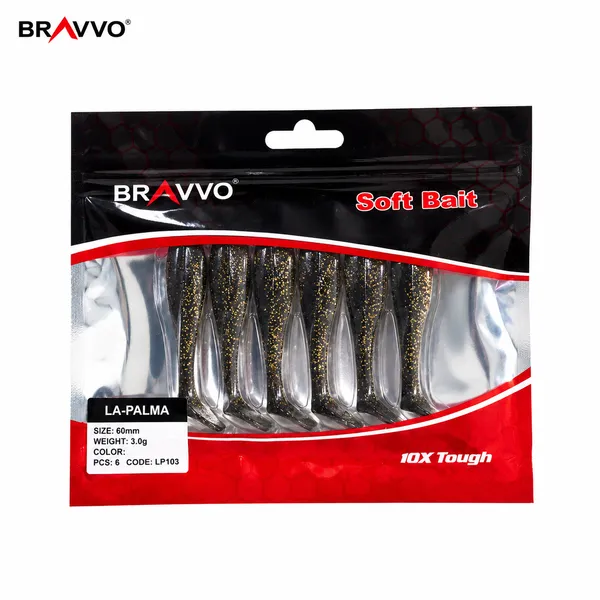 Bravvo_La_Palma_Soft_Lure_80mm_6g_-_Black_Gold_-_Single_Piece