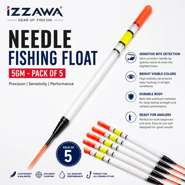 IZZAWA_Needle_Fishing_Float_5gm_-_Pack_of_10