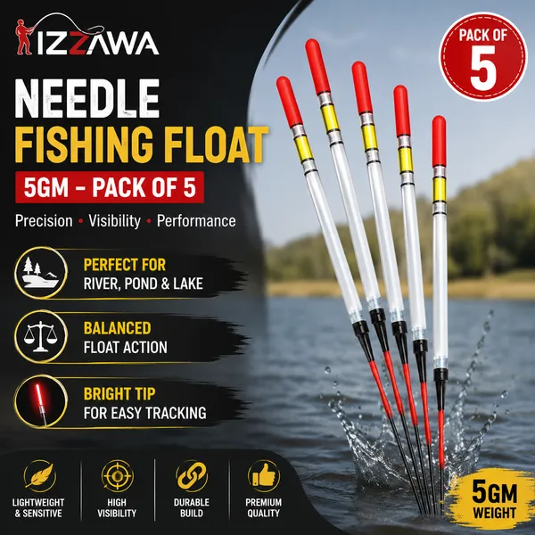 IZZAWA_Needle_Fishing_Float_5gm_-_Pack_of_10