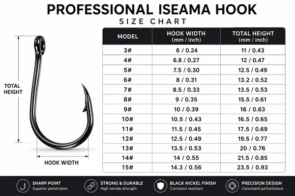 Professional_Iseama_Art._1055_Fishing_Hooks_-_Black_Nickel_Hook_Box