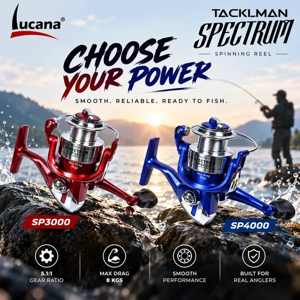 Lucana_Tackleman_Spectrum_Spinning_Reel_|_SP3000_/_SP4000_|_8kg_Drag
