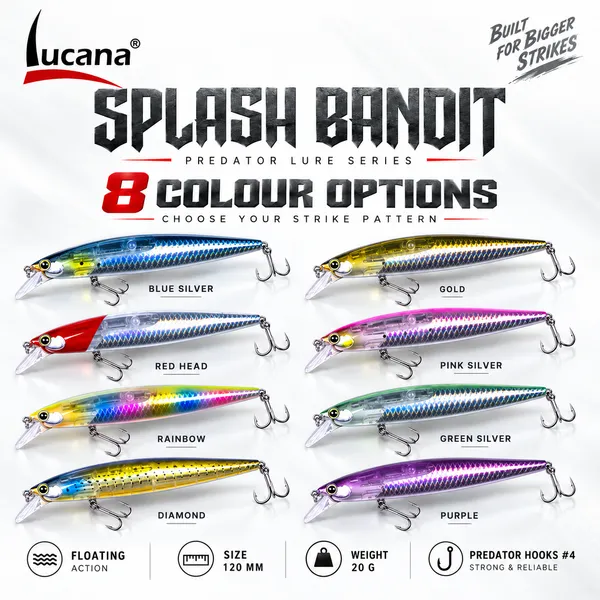 Lucana_Splash_Bandit_Hard_Floating_Lure_–_120mm_20g_—_Purple