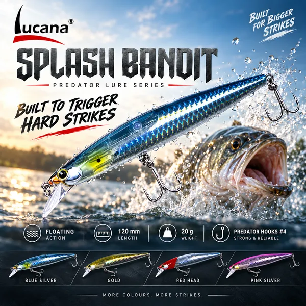 Lucana_Splash_Bandit_Hard_Floating_Lure_–_120mm_20g_—_Purple
