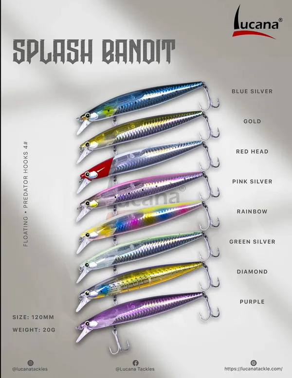 Lucana_Splash_Bandit_Hard_Floating_Lure_–_120mm_20g_—_Purple