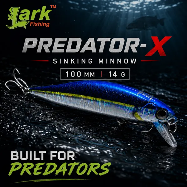 Lark_Predator-X_Sinking_Minnow_100mm_14g