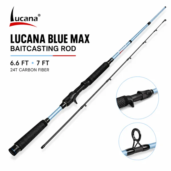 Lucana_Blue_Max_Baitcasting_Rod_-_6.6_&_7_Ft