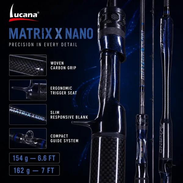 Lucana_Matrix_X_Nano_Baitcasting_Rod_-_6.6_&_7_Ft