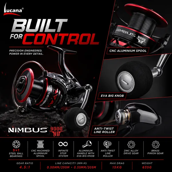 Lucana_Nimbus_9000_Spinning_Reel