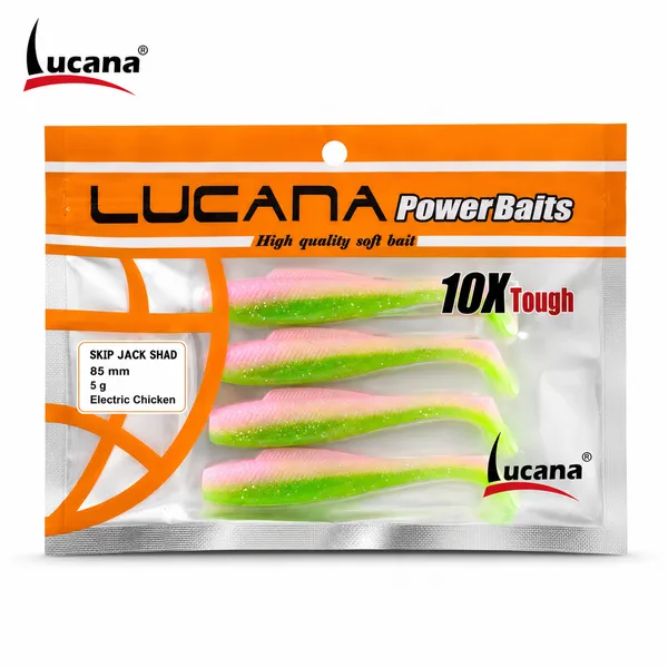 Lucana_PowerBaits_Skip_Jack_Shad_85mm_5g_-_Electric_Chicken_-_Single_Piece