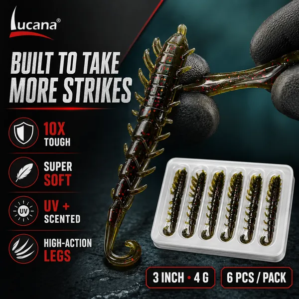 Lucana_Psycho_Shrimp_Soft_Lure_3_Inch