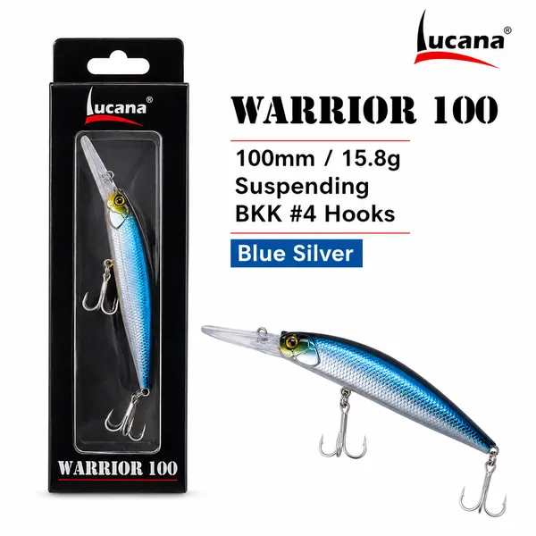 Lucana_Warrior_100mm_15.8g_Suspending_Fish_Lure_-_Blue_Silver