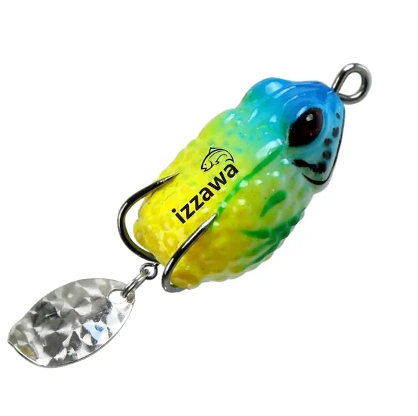 IZZAWA_Micro_Frog_Lure_2pc_2.5cm_4.5g_–_Snakehead_Murrel_Light_Tackle