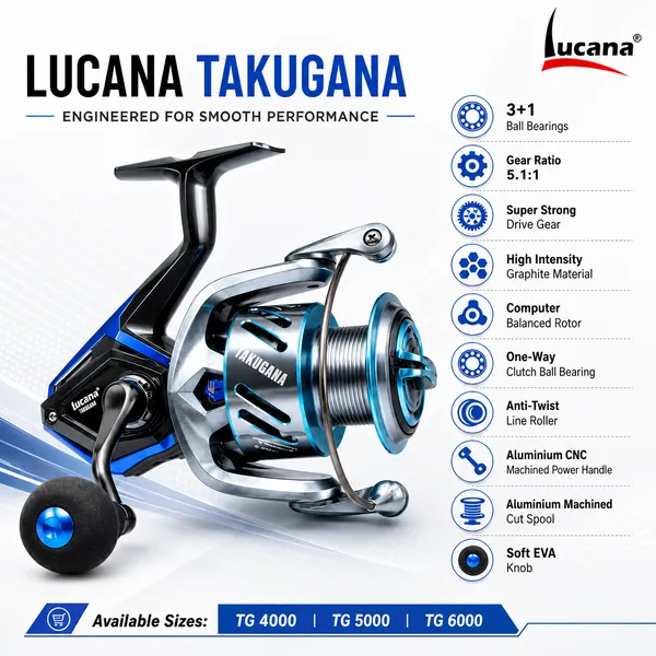 Lucana_Takugana_Spinning_Reel