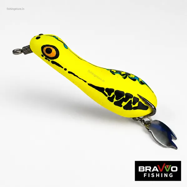 Bravvo_Monster_Frog_Lure_8cm_|_Handmade_Topwater_Snakehead_Bait_for_Casting_(9g_-_10g)_|_Soft_Body_Weedless_Fishing_Lure